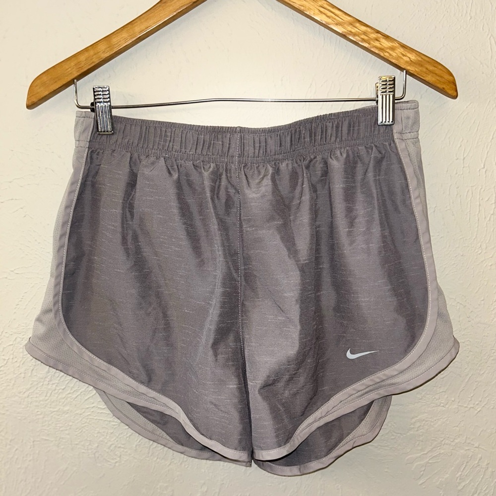Nike Tempo Running Shorts Gray Athletic Shorts Large